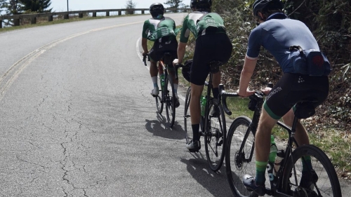 Cycling team in North Carolina