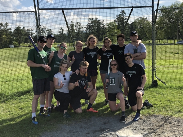 Co-Rec Softball Champs - Ski Team 